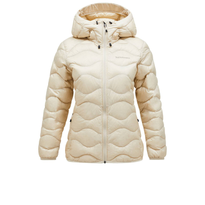 PEAK PERFORMANCE Damen Helium Daunen Kapuzenjacke beige