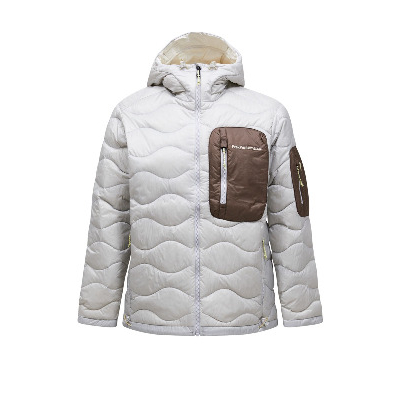 PEAK PERFORMANCE Herren Helium Utility Daunen Kapuzenjacke beige