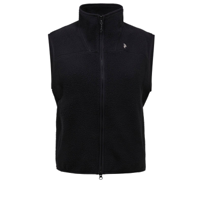 PEAK PERFORMANCE Damen Nature Rush Pile Weste schwarz