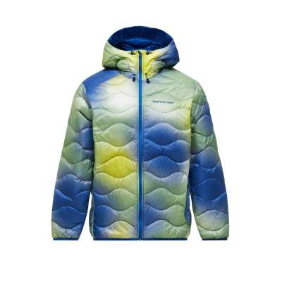 PEAK PERFORMANCE Herren Helium AOP Daunen Kapuzenjacke