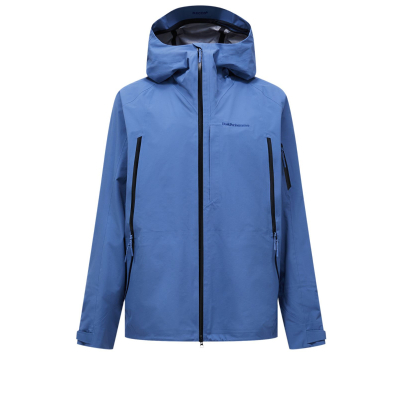PEAK PERFORMANCE Herren Ridge Ace Ski HIPE ACE 3L Jacke blau