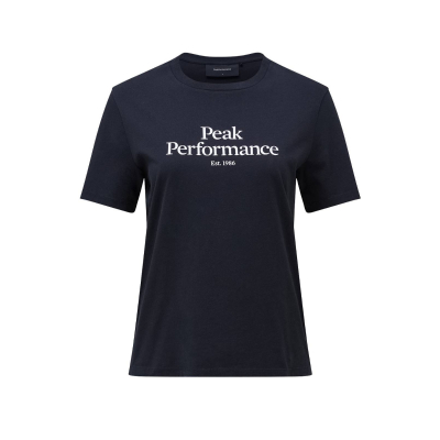 PEAK PERFORMANCE Damen Original T-Shirt schwarz