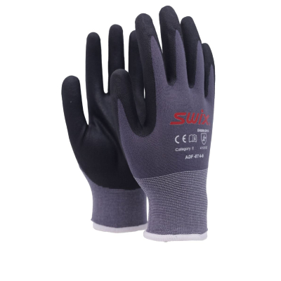 SWIX Racing Tuning Handschuhe grau/schwarz