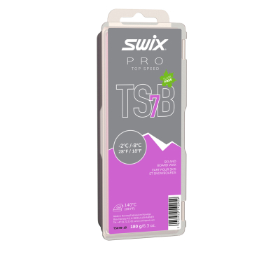SWIX TS7 Black Skiwachs 180g