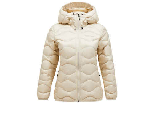PEAK PERFORMANCE Damen Helium Daunen Kapuzenjacke beige