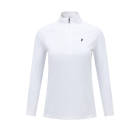 PEAK PERFORMANCE Damen Half Zip Langarmshirt weiss